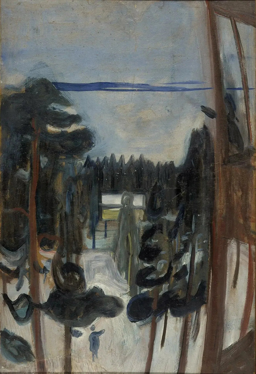 Vinterkveld - Edvard Munch