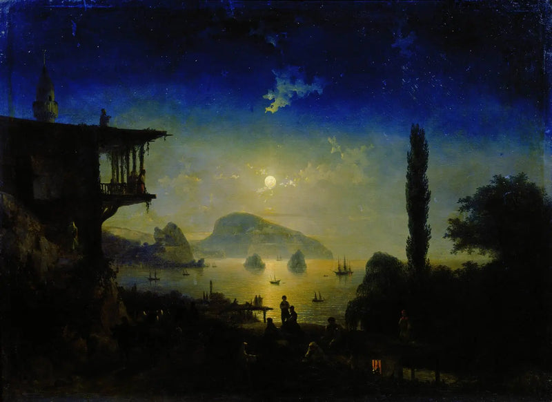 Natt med måne i Krim, Gurzuf - Ivan Aïvazovski

Source:
Nuit de lune en Crimée, Gurzuf - Ivan Aïvazovski