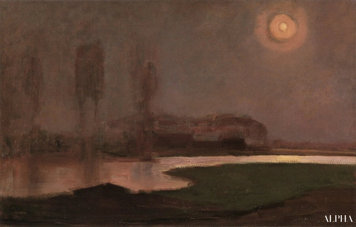Sommernatt - Mondrian - Reproduksjoner av malerier og høykvalitets malerier