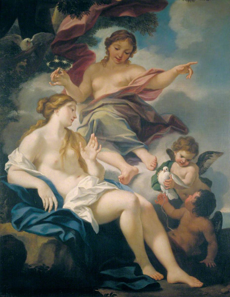 Natt og morgen - Luca Giordano