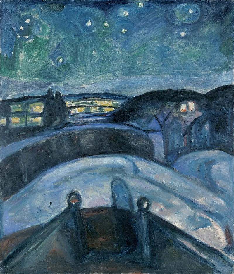 Stjernespeilet - Edvard Munch