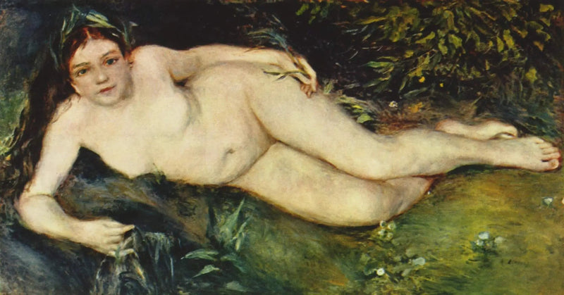 Nymfe ved kilden - Pierre-Auguste Renoir