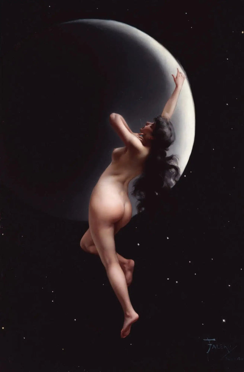 Månenymfe - Luis Ricardo Falero

Source:
Nymphe de la Lune - Luis Ricardo Falero