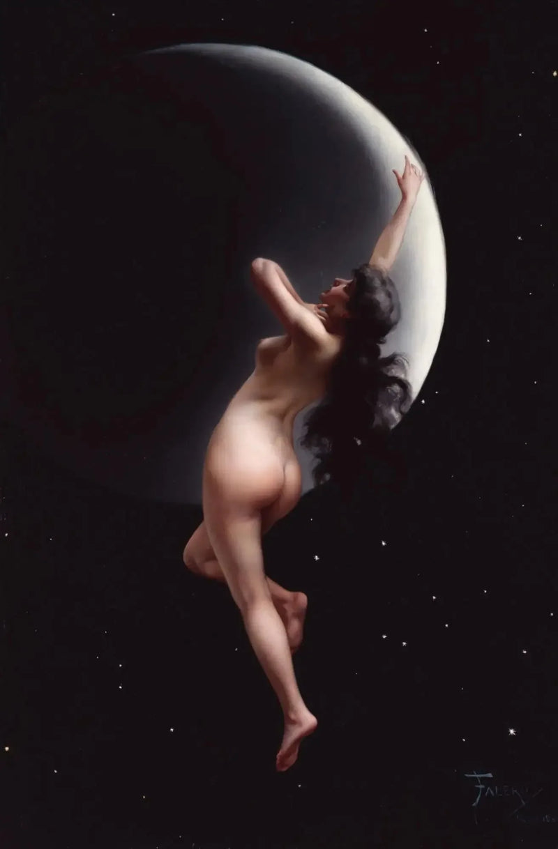 Månenymfe - Luis Ricardo Falero

Source:
Nymphe de la Lune - Luis Ricardo Falero