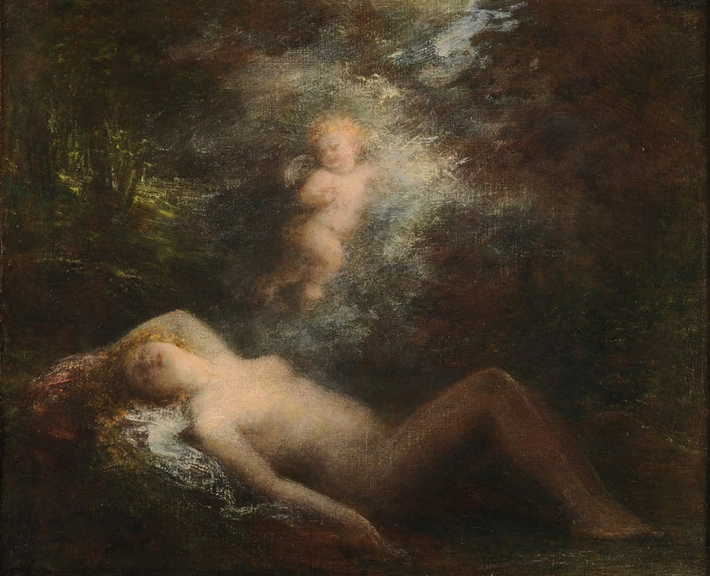 Sovende nymfe - Henri Fantin-Latour

Source:
Nymphe endormie - Henri Fantin-Latour
