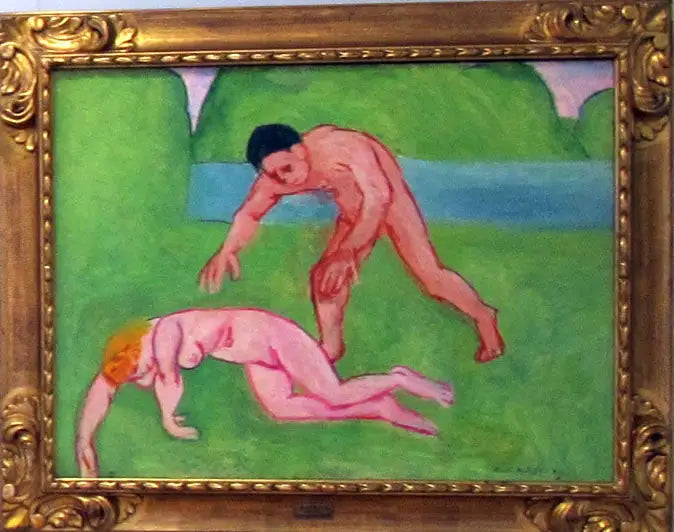 Nymfe og Satyr - Henri Matisse