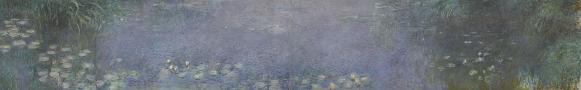 Nymfer, den klare morgenen ved pilene - Claude Monet