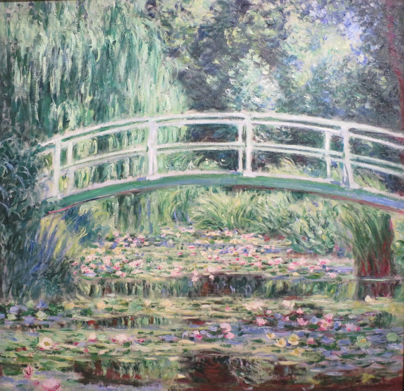 Hvite vannliljer - Claude Monet