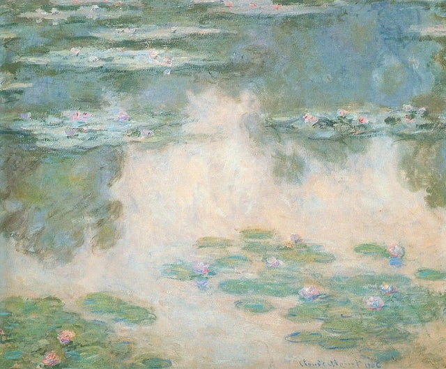 Vannliljer W1695 - Claude Monet