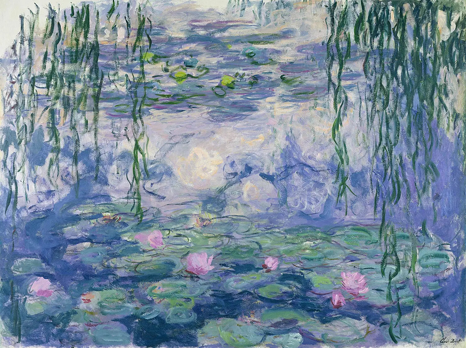 Nymphéas - Claude Monet image 1 reproduction réalisée par Alpha Reproduction