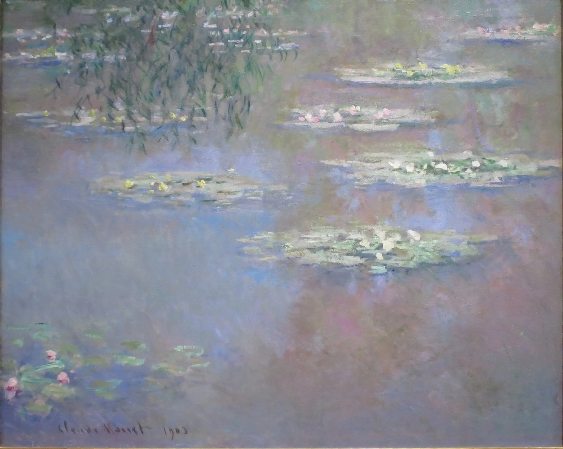 Nymphéas - Claude Monet image 1 reproduction artisanale de tableau