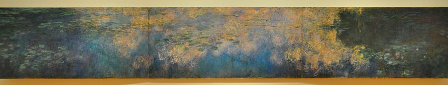 Vannliljer, MoMA triptych W1972 -1974 - Claude Monet