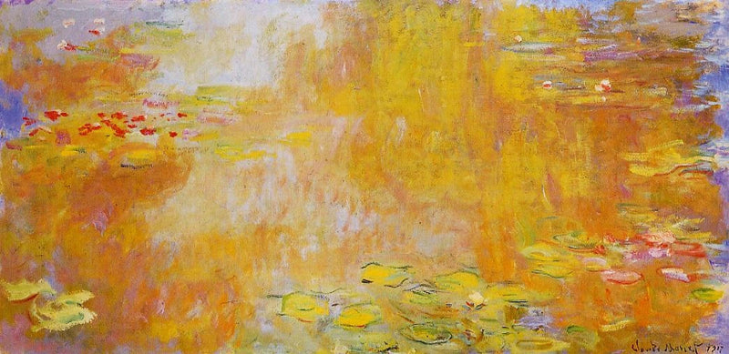 Nymfeene i Giverny - Claude Monet