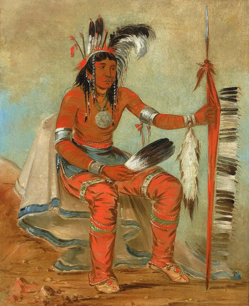 O'n-daig, ravnen, en dandy - George Catlin

Source:
O'n-daig, le corbeau, un dandy - George Catlin