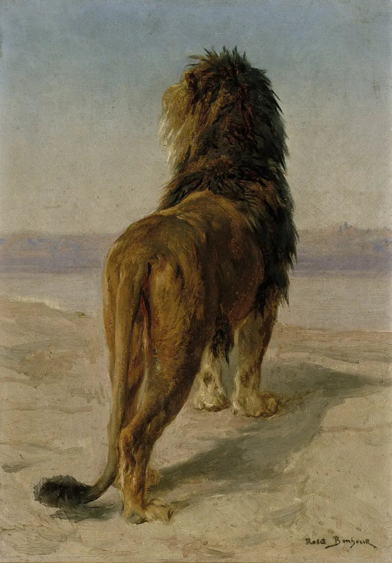 Observasjon av løver - Rosa Bonheur