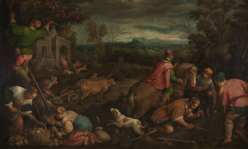 Octobre (Scorpion) - Francesco Bassano le Jeune