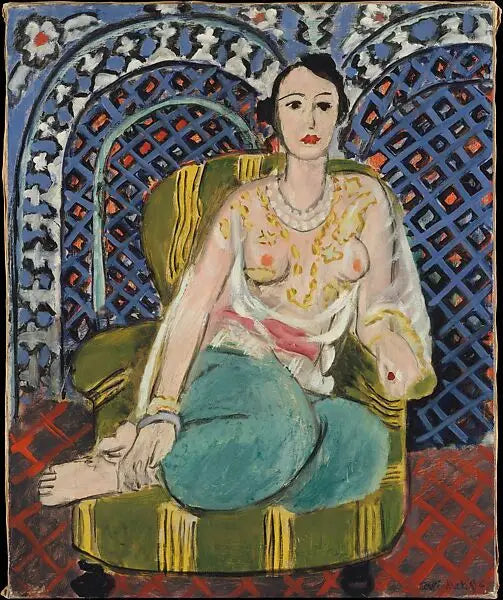Sittende odalisque - Henri Matisse