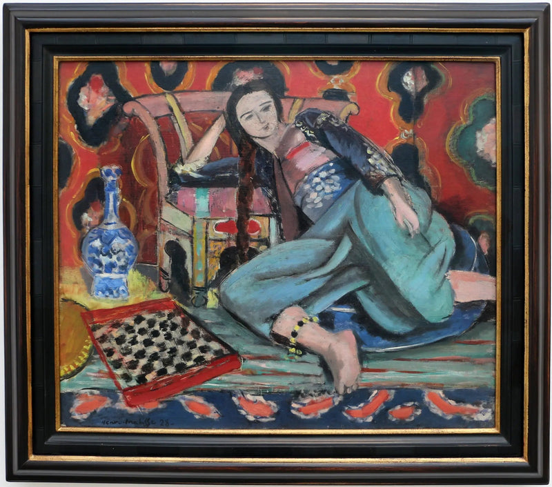 Odalisque i stol - Henri Matisse