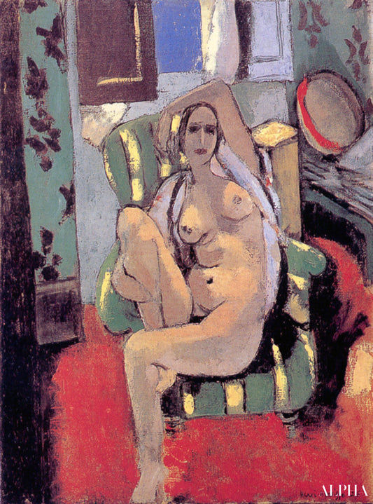 Odalisque avec un tambourin - Matisse - Reproductions de tableaux et peintures haut de gamme