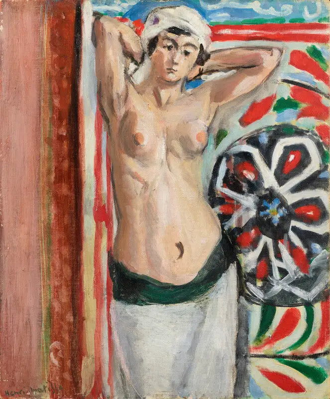 Odaliske med hevede armer - Henri Matisse