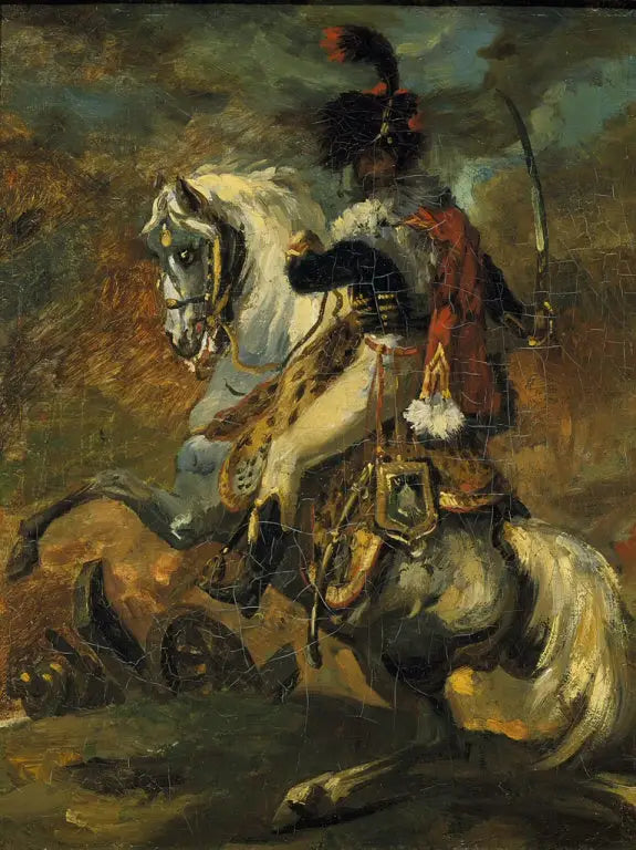 Offiser for keiserens livgarde til hest - Théodore Géricault