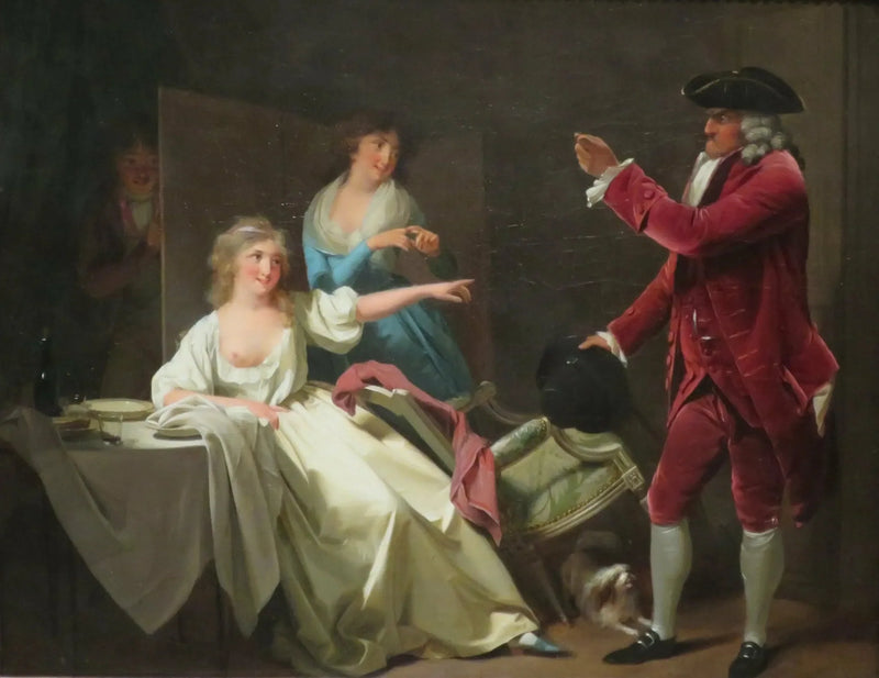 « Å, hvilken galning! » - Louis-Léopold Boilly

Source:
