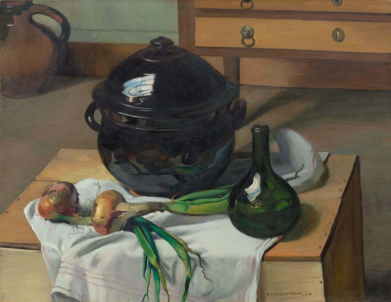 Løk og suppe - Félix Vallotton

Source:
Oignons et soupe - Félix Vallotton