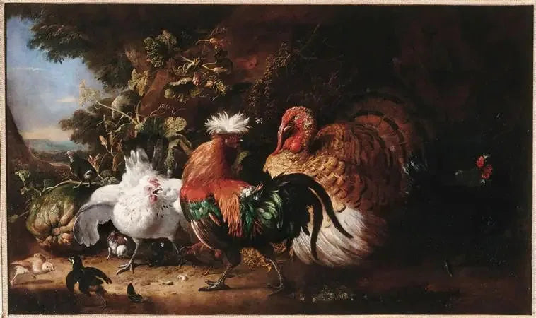 Hønsehusfugler - Melchior de Hondecoeter