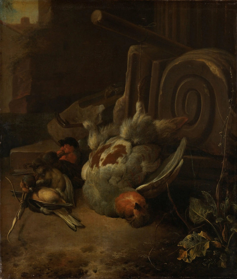 Døde fugler - Melchior de Hondecoeter