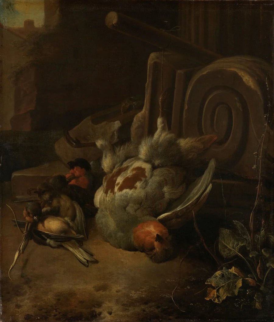 Døde fugler - Melchior de Hondecoeter