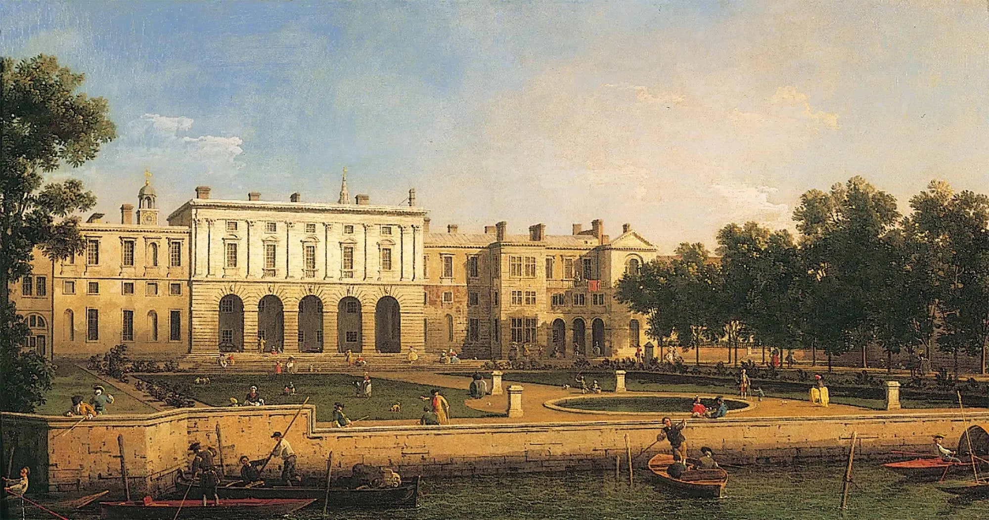Old Somerset House depuis la Tamise - Canaletto - Alpha Reproduction