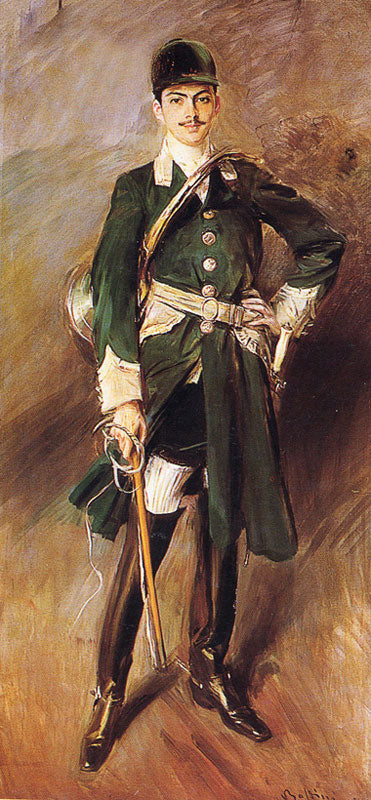 Olympe Hériot som skipfører - Giovanni Boldini