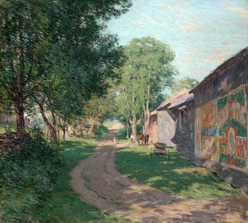 Sankthansskygge - Willard Metcalf