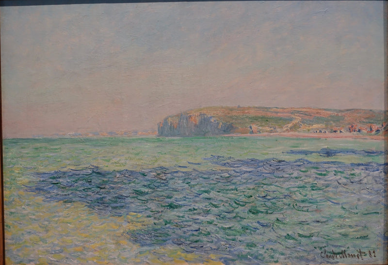 Skyggene på havet, klippene ved Pourville - Claude Monet