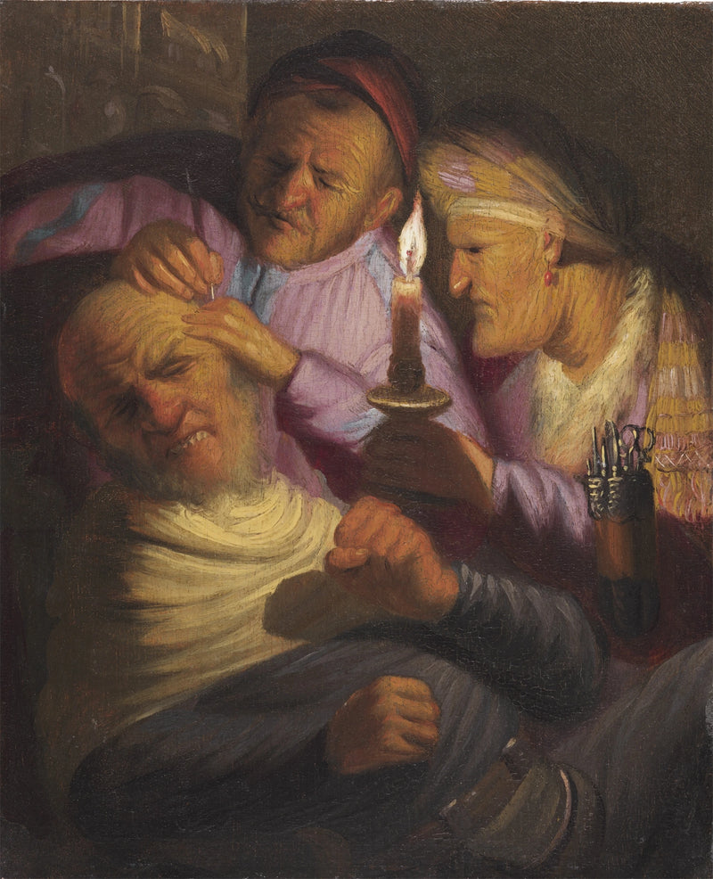 Operasjonen (Allegori av Berøring) - Rembrandt