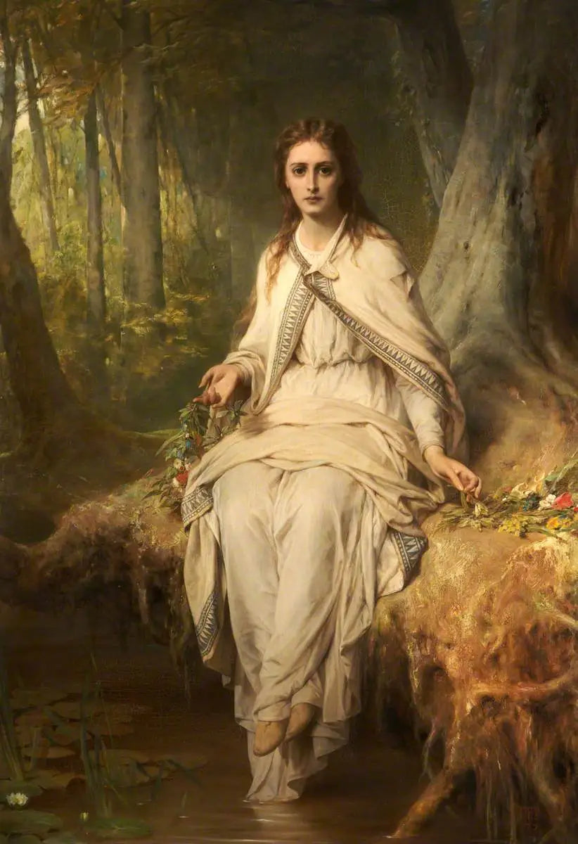 Ophélie - Thomas Francis Dicksee image 1 reproduction artisanale de tableau
