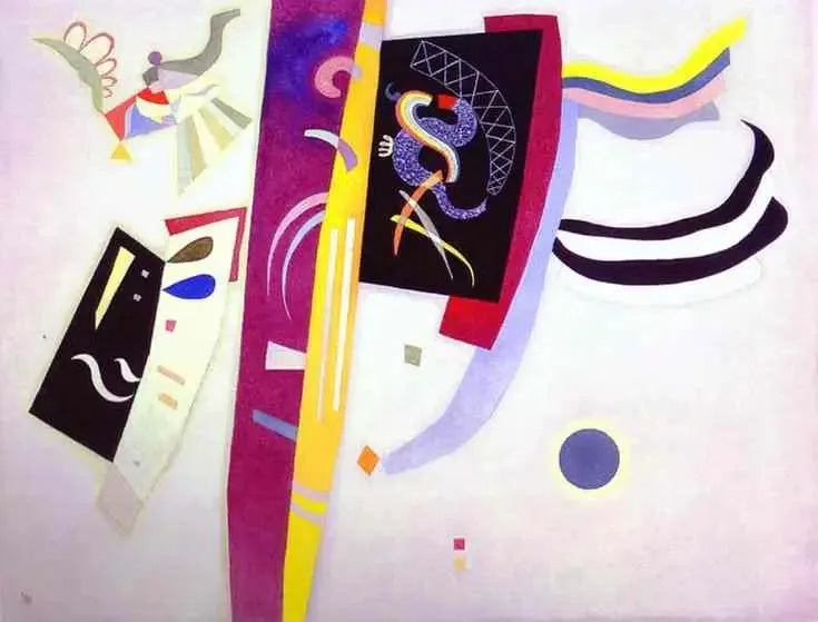Oransje Lilla - Vassily Kandinsky