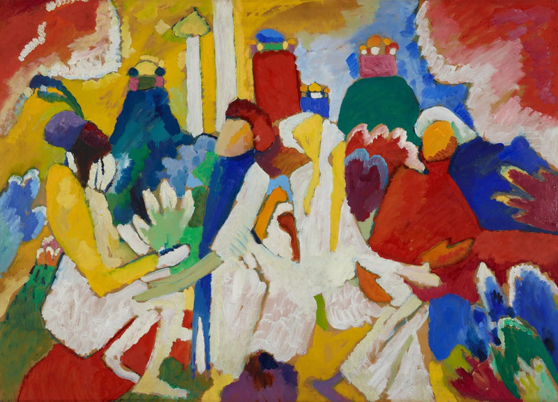 Orientalsk - Vassily Kandinsky