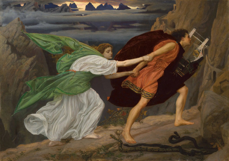Orfeus og Eurydike - Edward Poynter

Source:
Orphée et Eurydice - Edward Poynter