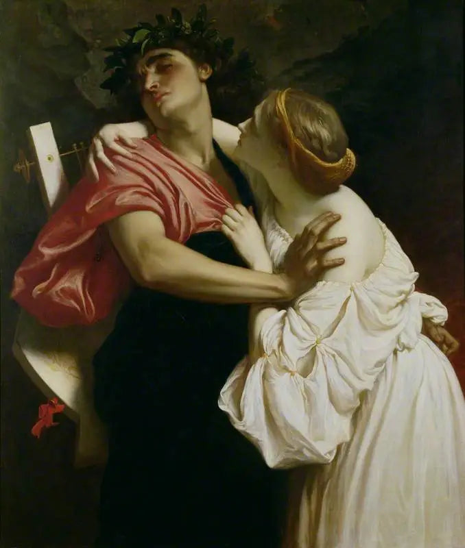 Orfeus og Eurydike - Frederic Leighton

Source:
Orphée et Eurydice - Frederic Leighton