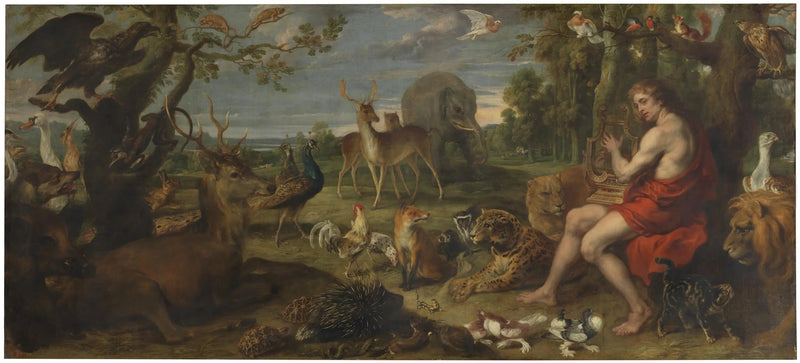 Orfeus og dyrene - Peter Paul Rubens