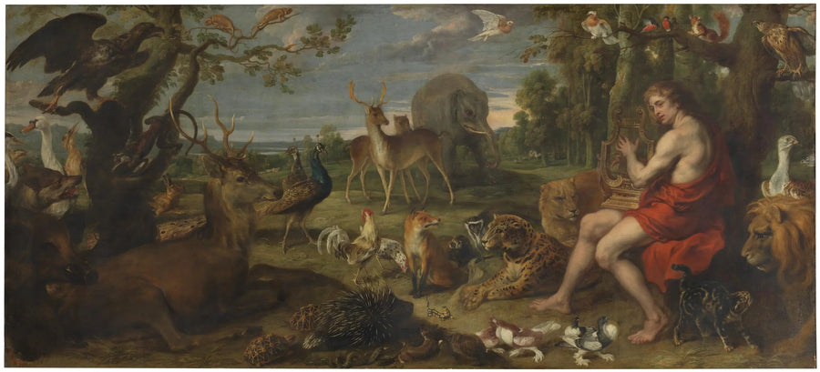 Orfeus og dyrene - Peter Paul Rubens