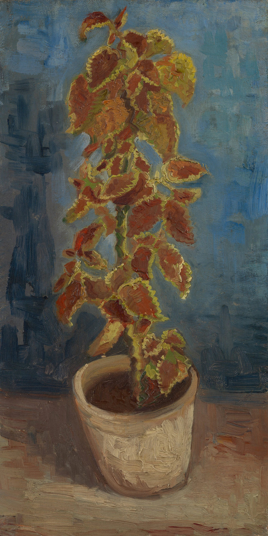 Flammende brennesle i blomsterpotte - Vincent van Gogh