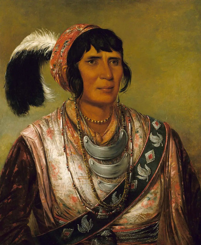 Os-ce-o-lá, den svarte drikken, en storhertug av stor utmerkelse - George Catlin

Source:
Os-ce-o-lá, la boisson noire, un guerrier de grande distinction - George Catlin