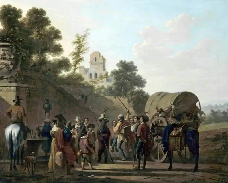 Vår dansende med tilskuere i ruinene av et slott - Louis-Léopold Boilly

Source:
Ours dansants avec spectateurs dans les ruines d'un château - Louis-Léopold Boilly