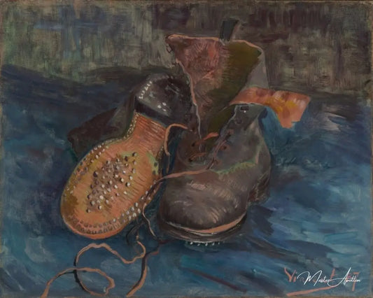 Paire de chaussures - Van Gogh - Reproductions de tableaux et peintures haut de gamme