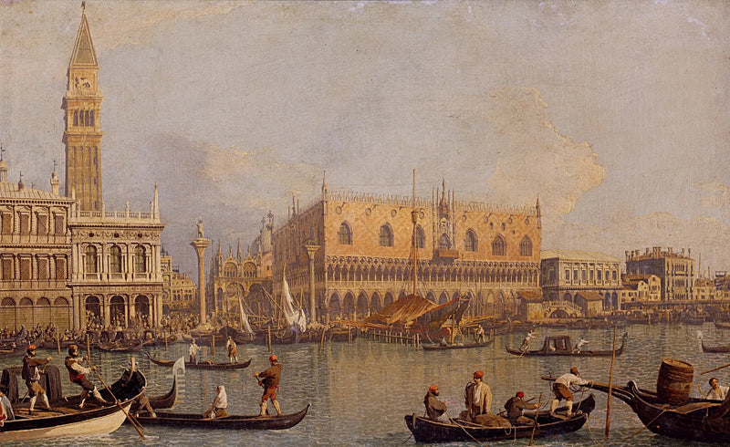 Dogepalasset og Markusplassen - Canaletto

Source:
Palais des Doges et Place Saint-Marc - Canaletto