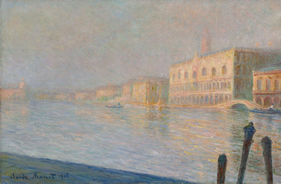 Hertugpalasset i Venezia W1770 - Claude Monet
