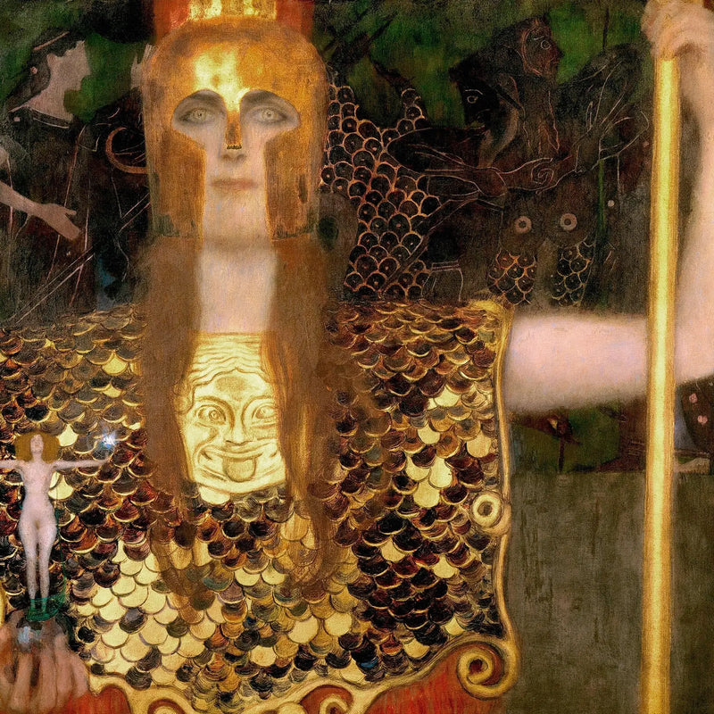 Pallas Athene - Gustav Klimt