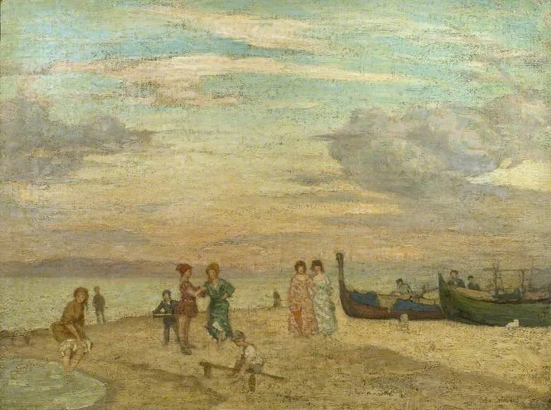 Palm Beach, nær Venezia, Italia - Charles Conder